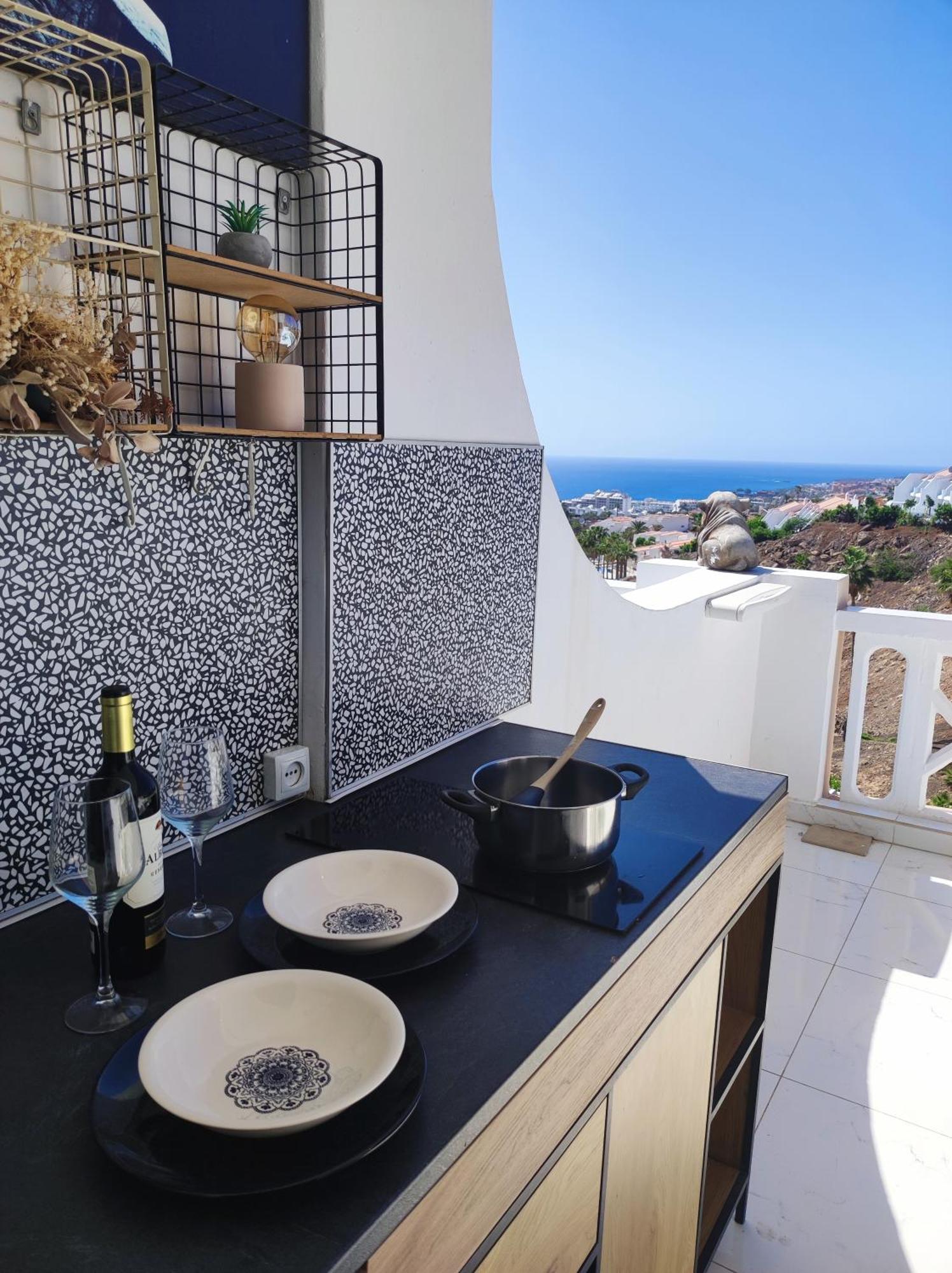 Sunshine Escape With Ocean View Apartment Costa Adeje  Ngoại thất bức ảnh